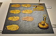 龍紋裝飾金具、心葉形鏡板附馬銜和帶先金具