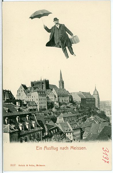 File:03137-Meißen-1903-Burgberg, Fliegender Mann-Brück & Sohn Kunstverlag.jpg