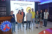 Taken during the 10th Waray Wikipedia Edit-a-thon in Borongan City.