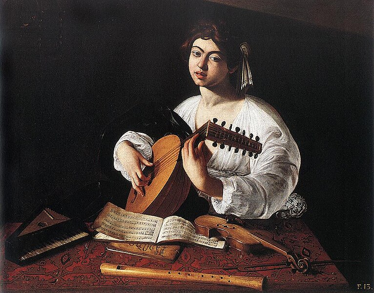 File:1596 Caravaggio, The Lute Player New York.jpg