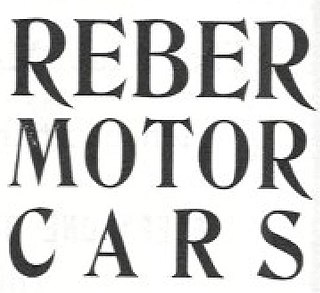 <span class="mw-page-title-main">Reber (automobile)</span> Defunct American motor vehicle manufacturer