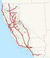 1912 California state highways.svg