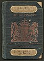 Passaporte de 1940 da Colónia de Adem