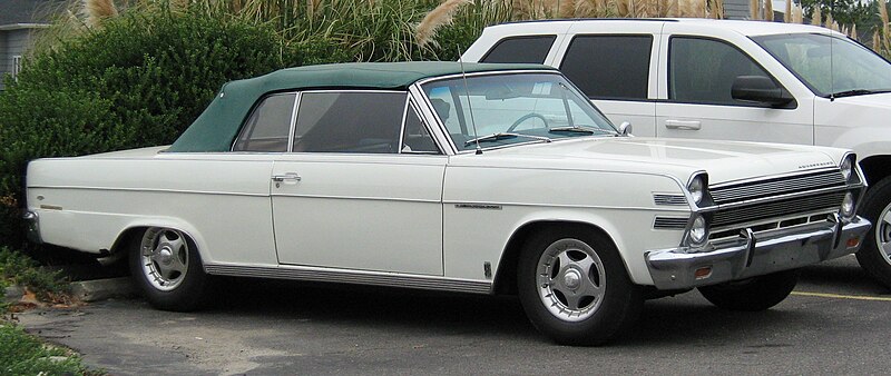 File:1966 AMC Ambassador 990 convertible white nc.jpg