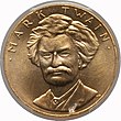 1981 Mark Twain One-Ounce Gold Medal (obv).jpg