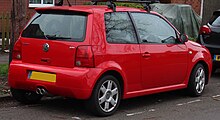 2001 Volkswagen Lupo GTi 1.6 Rear.jpg