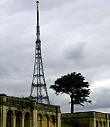 Le Crystal Palace Transmitter, situé à Londres au Royaume-Uni, culmine à 222 m.