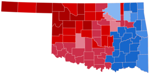 2008 Oklahoma House of Representives by county.png
