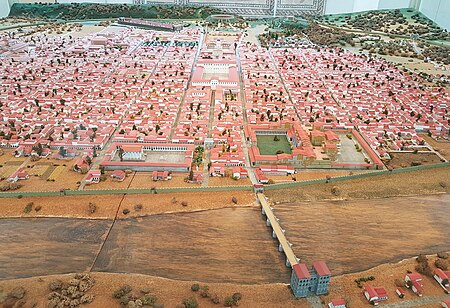 2018 Trier, scale model Roman city Mosel