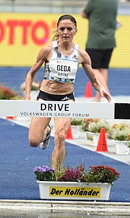 <span class="mw-page-title-main">Luiza Gega</span> Albanian middle-distance runner