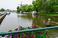 Zuidergracht met molen De Hoop