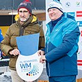 * Nomination Luge, 51th FIL World Championships Oberhof: Transfer of the World Cup from Oberhof 2023 to Altenberg 2024; Minister of the state Armin Schuster (Sachsen), Jens Morgenstern (OC Altenberg). By --Stepro 22:39, 8 April 2023 (UTC) * Promotion  Support Good quality. --Achim Raschka 07:28, 9 April 2023 (UTC)