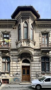 Calle Radu Cristian no. 2, Bucharest, arquitecto desconocido c.1900