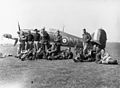 33 Squadron RAF Hurricane pilots Greece WWII IWM ME(RAF) 1200.jpg
