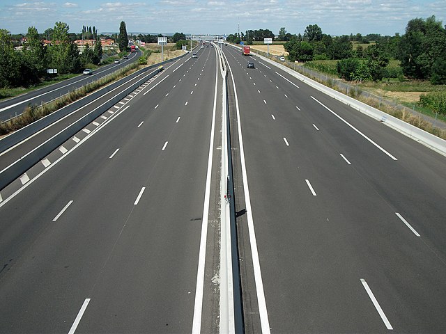 Autoroute A71-A89 à Gerzat