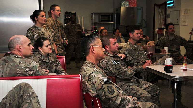 File:AFCENT band spreads holiday cheer at Bagram 141218-F-CV765-086.jpg