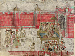 Afsharids and a Mughal nawab