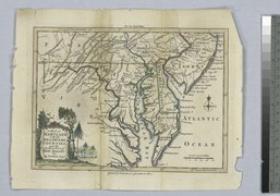 A map of Maryland with the Delaware counties and the southern part of New Jersey.tif