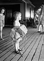 A small child on deck with his life belt on board SS EMPRESS OF AUSTRALIA, August 1941. A5208.jpg