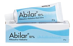 Abilar 10% pihkasalva