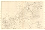 Thumbnail for File:Admiralty Chart No 2843f Chesapeake Bay Sheet 6, Published 1861, Large Corrections 1890.jpg