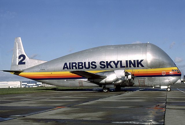 Airbus Skylink Super Guppy in 1984