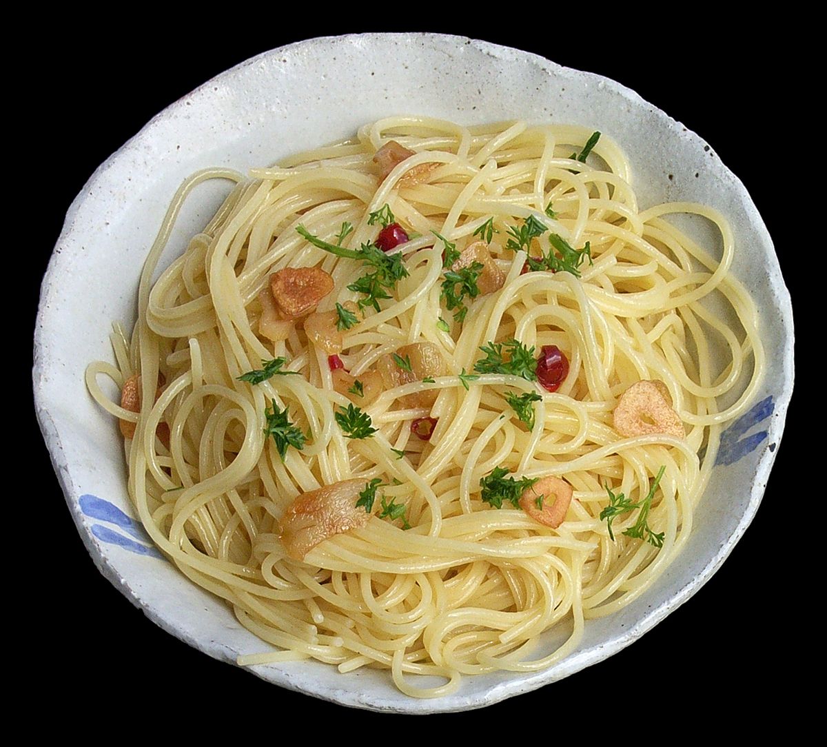 Spaghetti aglio e olio - Wikipedia