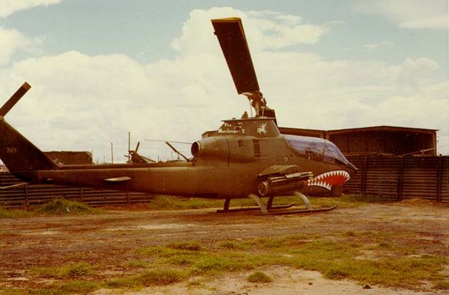 An AH-1G assigned to 3/4 Cavalry. It is in gunship, not ARA, configuration.