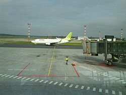 AirBaltic plane at Riga airport.jpg