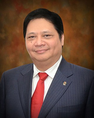 <span class="mw-page-title-main">Airlangga Hartarto</span> Indonesian politician and businessman