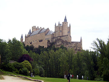 Alcázar de Segovia.