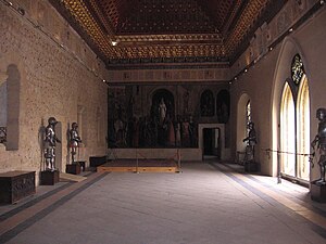 Alcazar of Segovia Gallery Hall.JPG