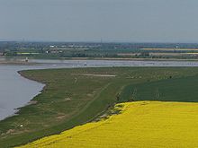 Alkborough Flats and the confluence of the Rivers Trent, Ouse and Humber Alkborough Flats and Trent Falls - geograph.org.uk - 10926.jpg