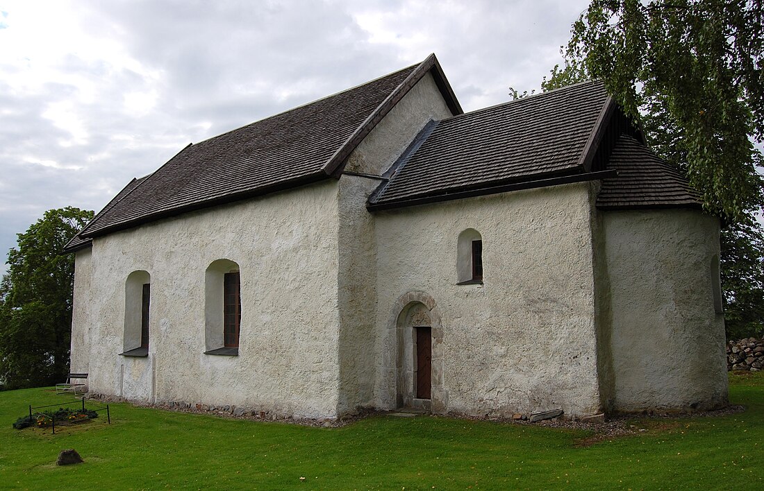 Alte Kirche von Vallsjö