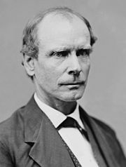 Amos T. Akerman, appointed Attorney General by Grant, who vigorously prosecuted the Ku Klux Klan Amos T Akerman - crop and minor retouch.jpg