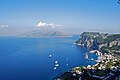 Wuhlad z Anacapri na město Capri