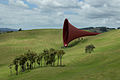 Stedsspesifikt arbeid av kunstneren Anish Kapoor i New Zealand