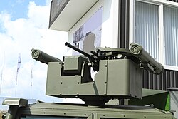 Arbalet-DM-M - version avec ATGM 9M113 Konkours et lance-grenades 30 mm AGS-30M.