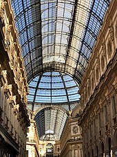 The Galleria Vittorio Emanuele II in Milan Architettura in Galleria Vittorio Emanuele II.jpg