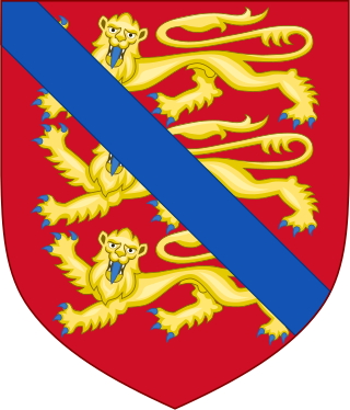 Description de l'image Arms of Henry, 3rd Earl of Leicester and Lancaster.svg.