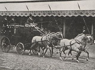 <span class="mw-page-title-main">Equestrian at the 1900 Summer Olympics – Mail coach</span> Equestrian at the Olympics