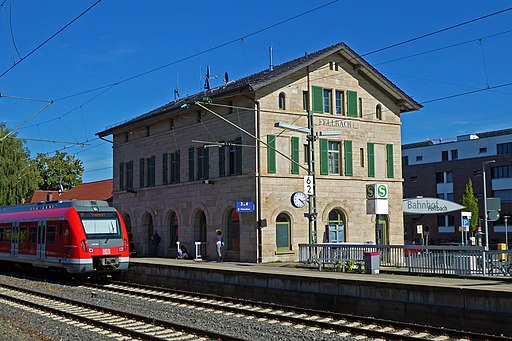 Bahnhof Fellbach Eisenbahnstraße 14