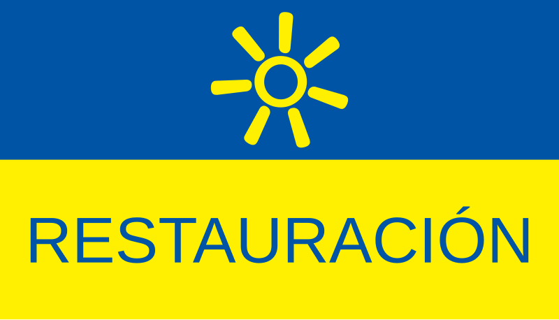 File:Bandera Partido Restauración Nacional Costa Rica.svg