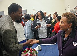 Barbara Lee hosts Black History Month Town Hall, Oakland, CA