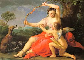 Diana & Cupid, 1761, oil on canvas, Metropolitan Museum of Art, New York