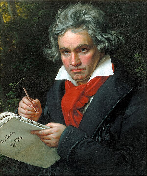 Ludwig van Beethoven redefined the symphony genre by introducing words and voices in his Ninth Symphony.