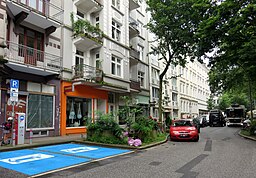 Bellealliancestraße Eimsbüttel Aug2016 Müllabfuhr2