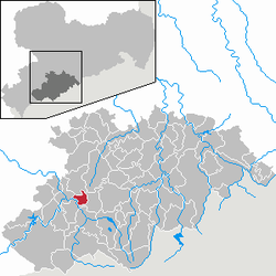 Bernsbach – Mappa