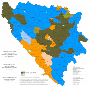 Bosnia Și Herțegovina: Etimologie, Istorie, Împărțirea administrativă