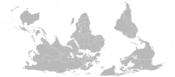 Mapa orientovaná jihem vzhůru